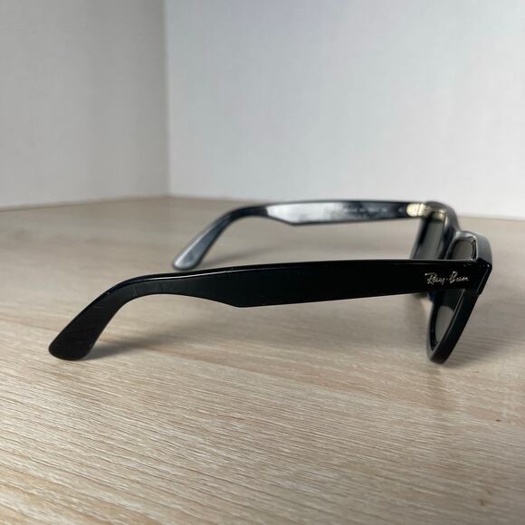 Ray-Ban RB2140 901 Wayfarer Sunglasses Polished Black 50-22 Italy - Picture 13 of 13